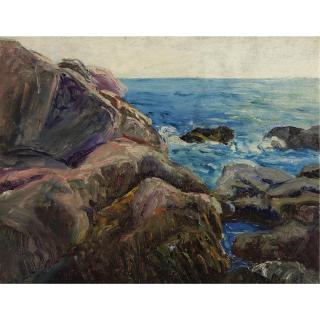 Milton Avery - Bass Rocks