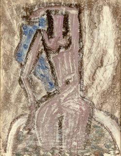 Milton Avery - Bather with Blue Towel
