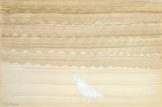 Milton Avery - Bird By Rippled Sea