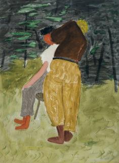 Milton Avery - Country Haircut