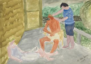 Milton Avery - Country Haircut