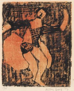Milton Avery - Dancer