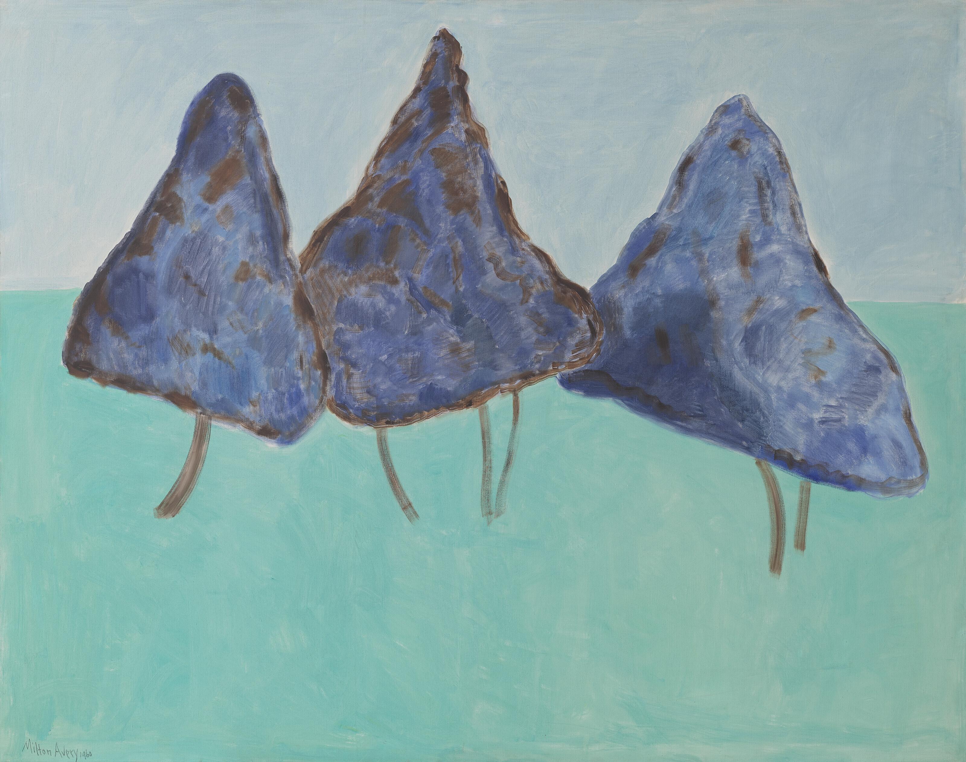 Milton Avery - Dancing Trees