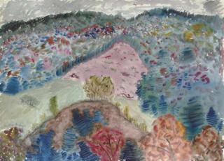 Milton Avery - Dappled Hill