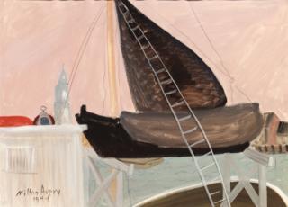 Milton Avery - Dark Sail