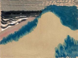 Milton Avery - Dark Sea & Dunes