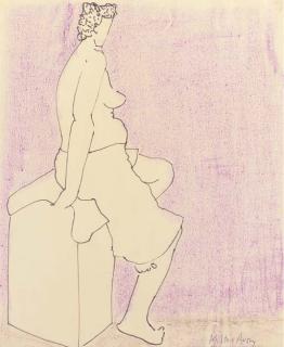 Milton Avery - Dream Girl