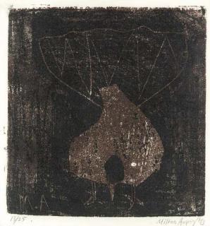 Milton Avery - Fantail Pigeon (Lunn 47 III)