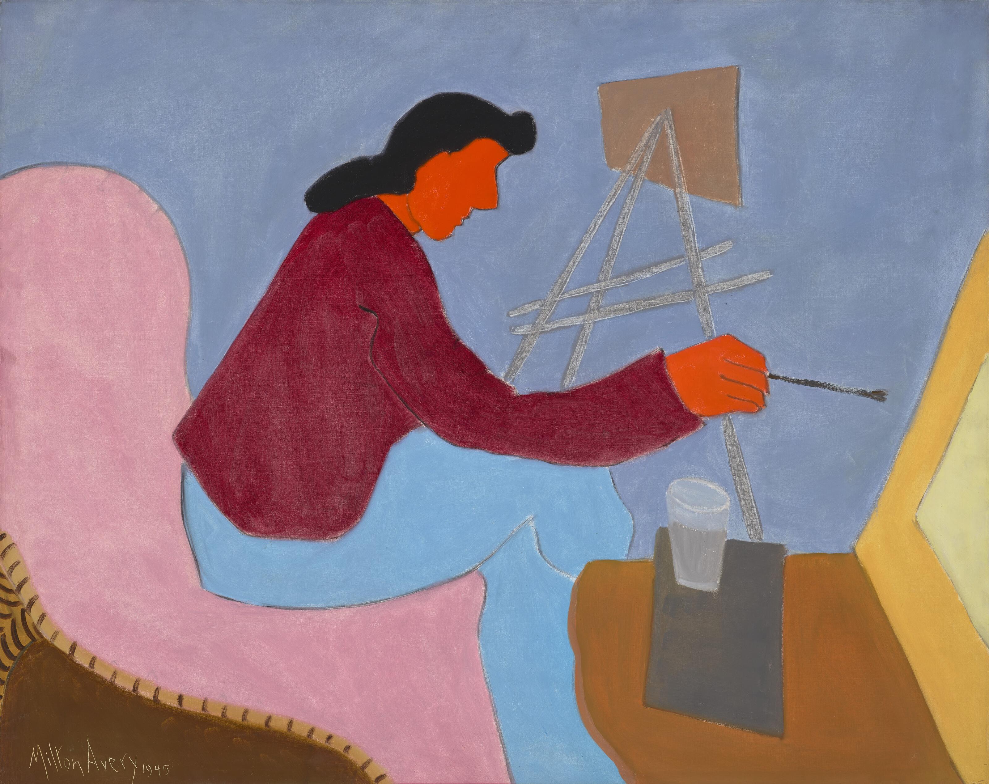 Milton Avery - Female Painter
