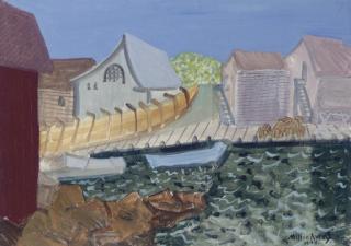 Milton Avery - Fishing Harbor