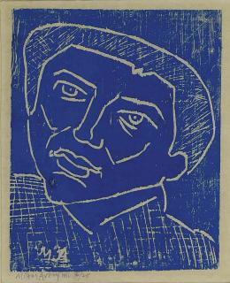 Milton Avery - Head (Lunn 59)