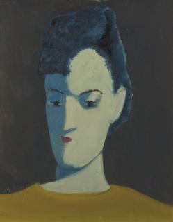 Milton Avery - Head Of A Woman
