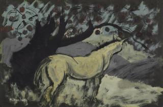 Milton Avery - Horse in a Landscape