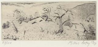 Milton Avery - Japanese Landscape (Lunn 15)