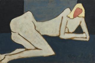 Milton Avery - Lanky Nude