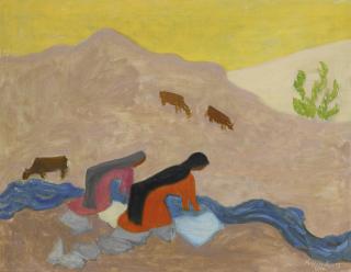 Milton Avery - Mexican Washerwomen