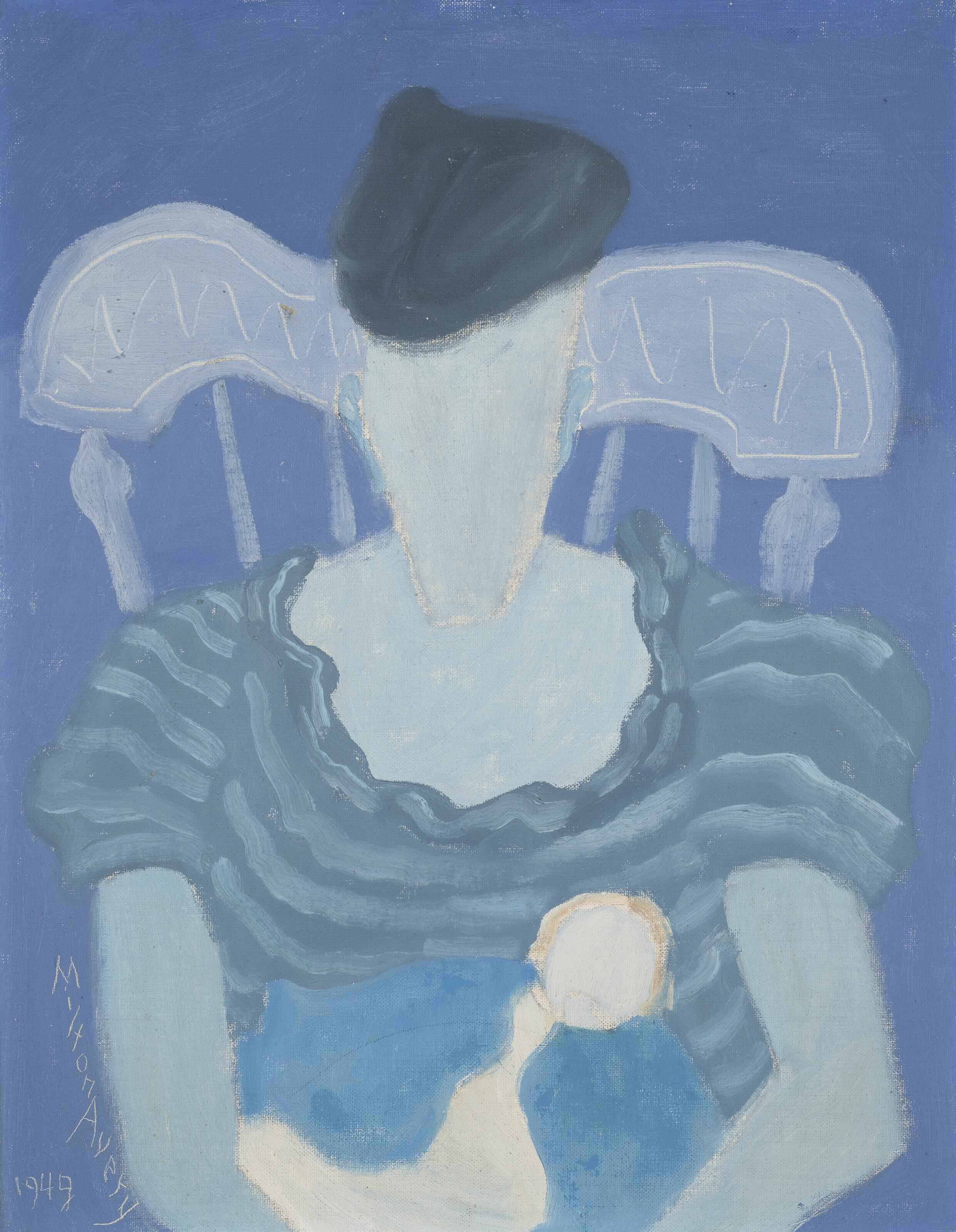 Milton Avery - Mother and Child