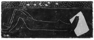 Milton Avery - Night Nude (L. 48)