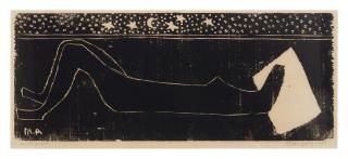 Milton Avery - Night Nude