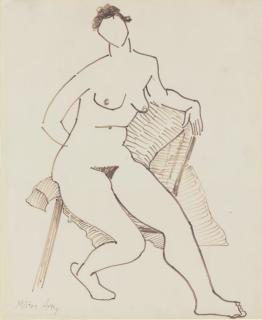 Milton Avery - Nude and Drape