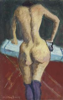 Milton Avery - Nude Ironing #2