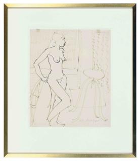 Milton Avery - Nude With Stool