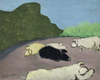 Milton Avery - Pigs No. 2