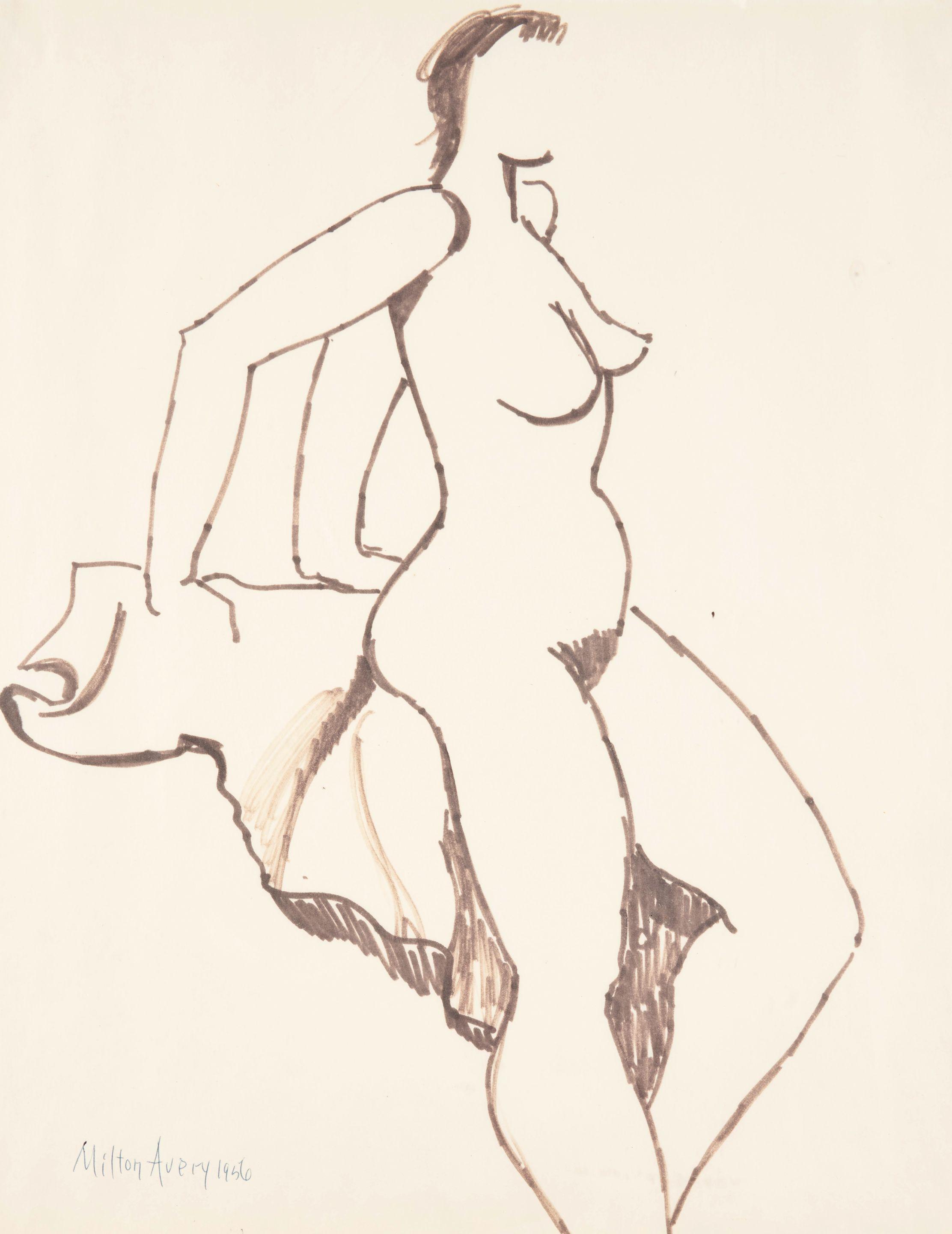 Milton Avery - Proud Nude