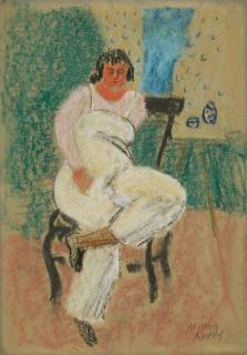 Milton Avery - Red Blouse