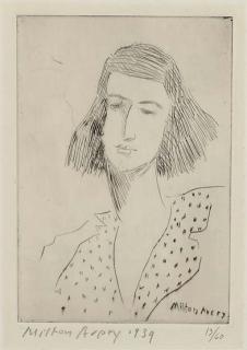 Milton Avery - Rosalie (Lunn . 17)