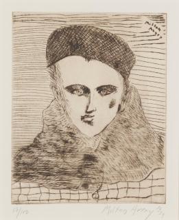 Milton Avery - Sally with Beret