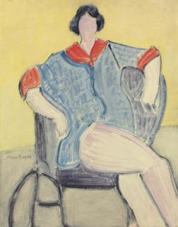 Milton Avery - Seated Woman