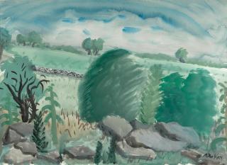 Milton Avery - Spring Landscape