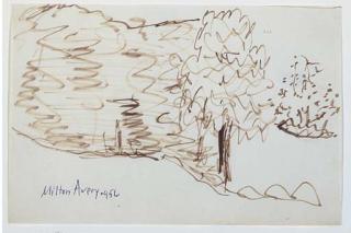 Milton Avery - Trees