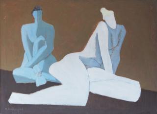 Milton Avery - Two Nudes