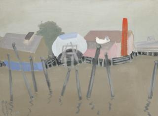 Milton Avery - Untitled (Piers)
