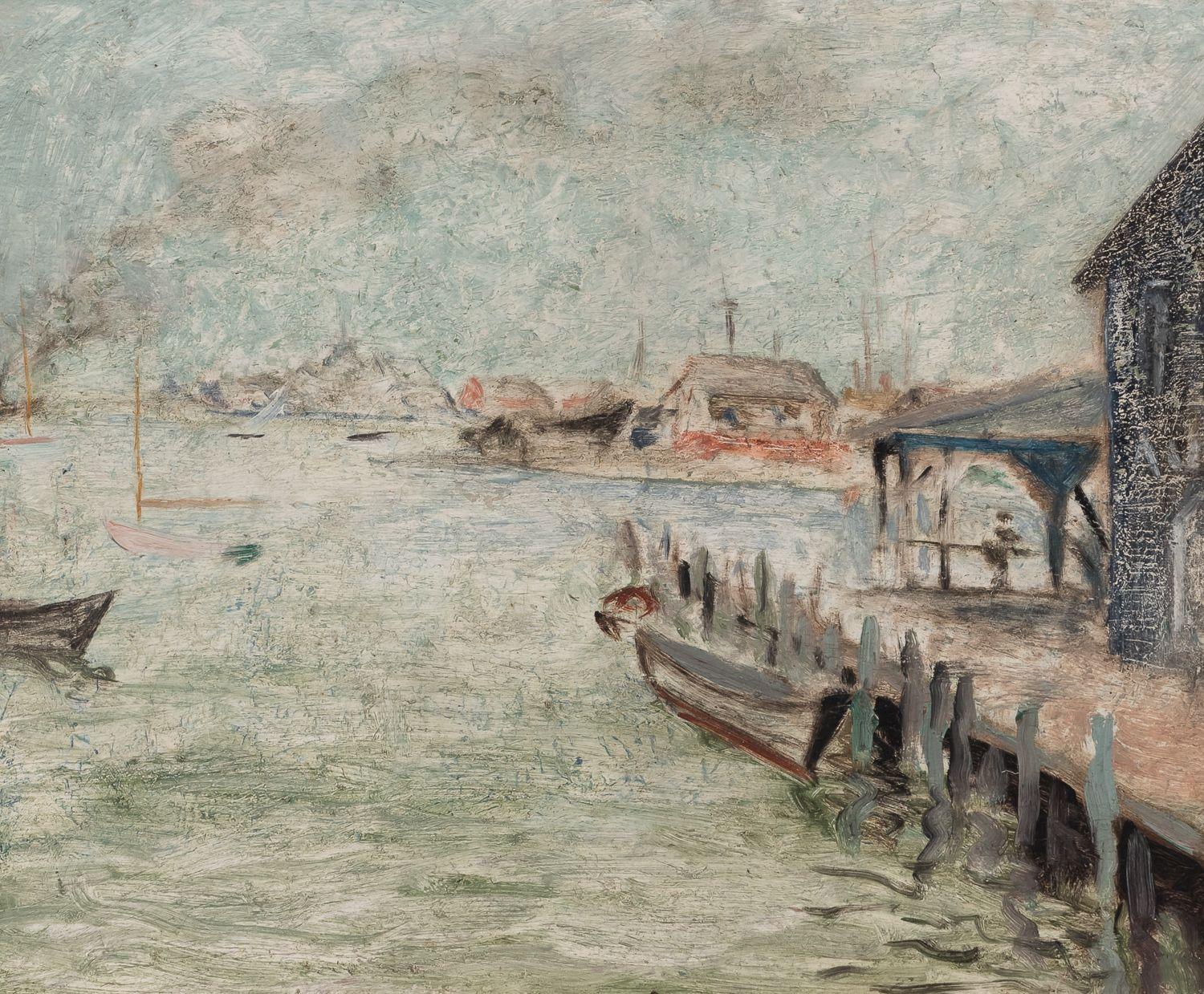 Milton Avery - Untitled (The Wharf)