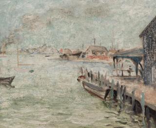 Milton Avery - Untitled (The Wharf)