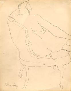 Milton Avery - Victorian Chair