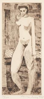 Milton Avery - Young Girl Nude