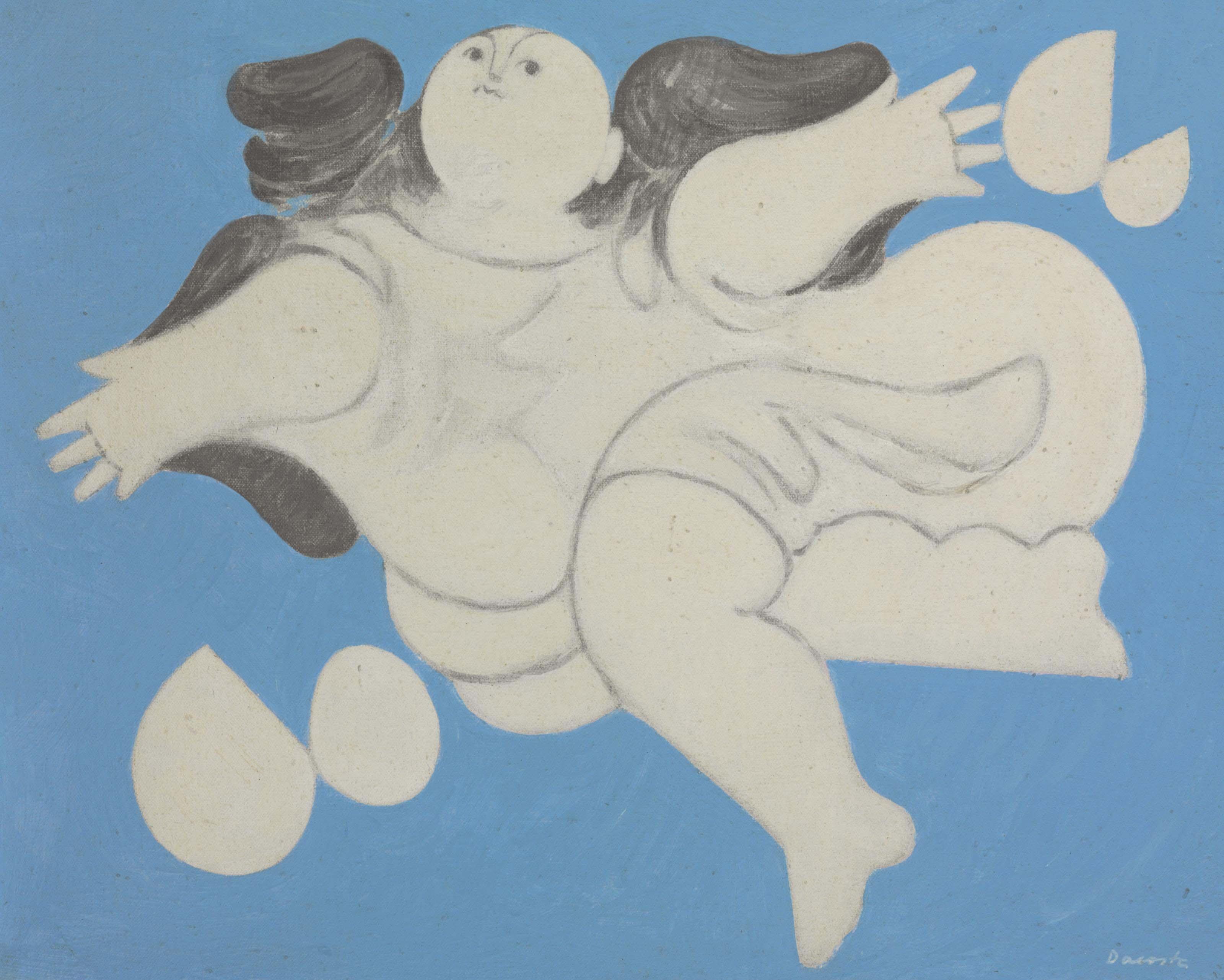 Milton Dacosta - Menina E Borboletas