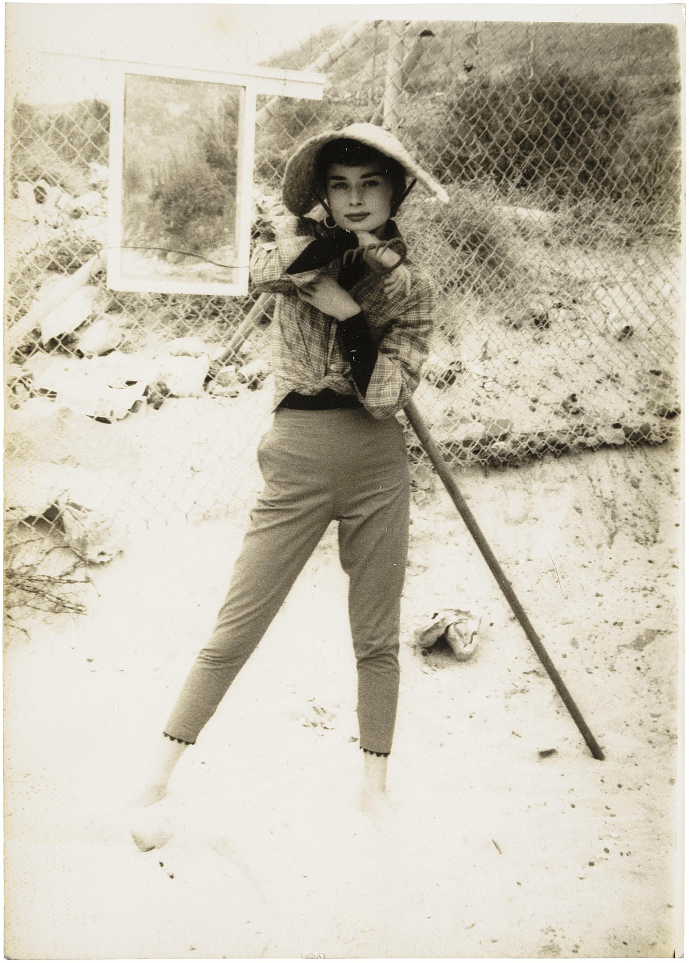 Milton Greene - Eleven gelatin silver prints; Audrey Hepburn for Look magazine, Malibu, 1953