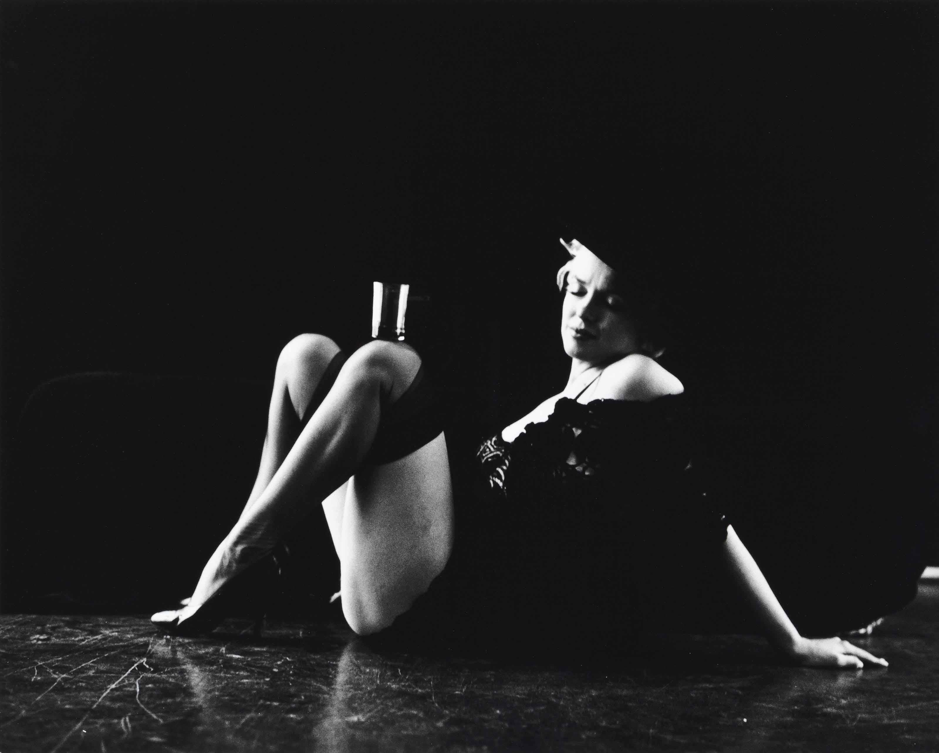 Milton H. Greene - Marilyn Monroe From The \'Black Sitting\', 1956