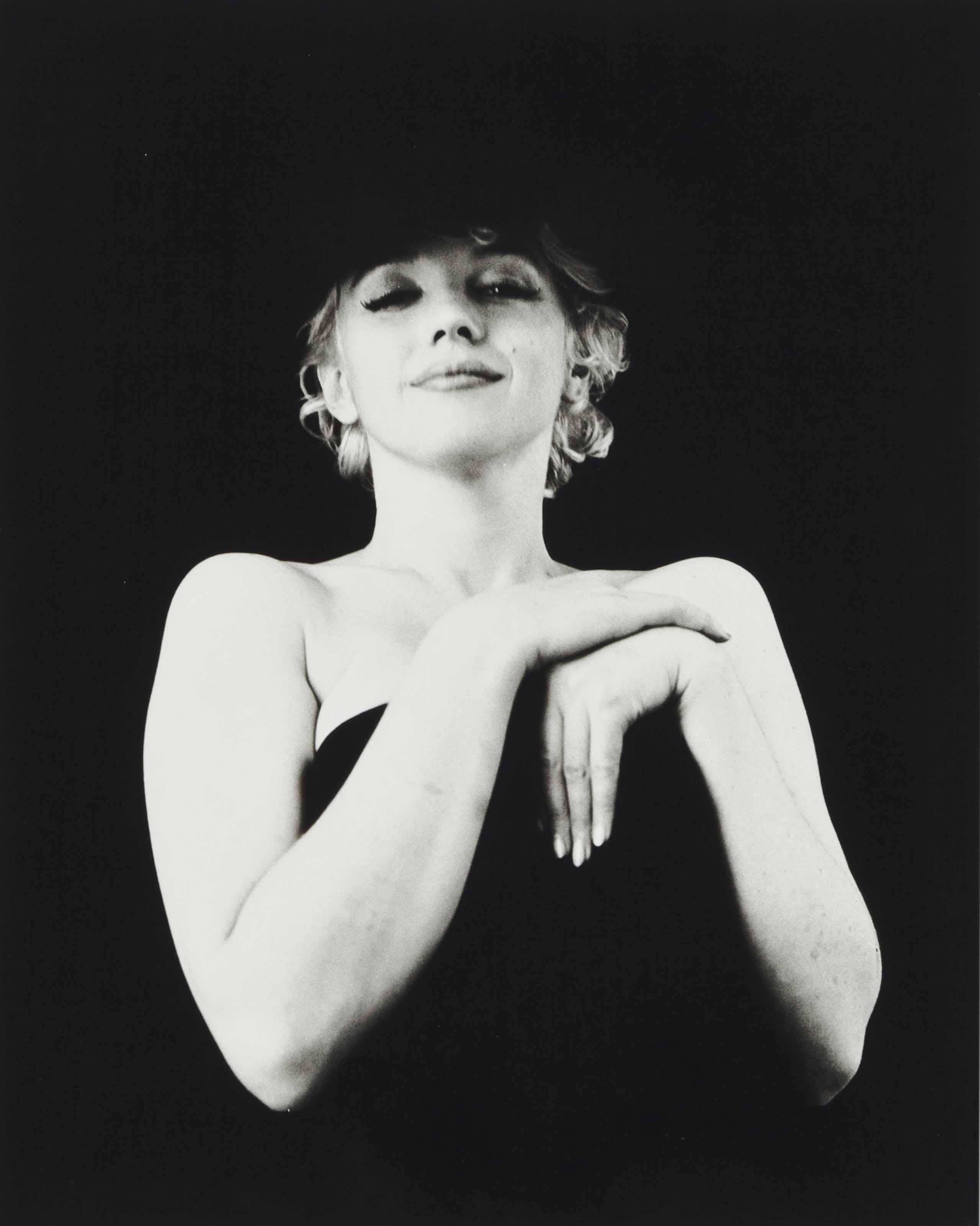 Milton H. Greene - Marilyn Monroe from the \'Black Sitting\', 1956