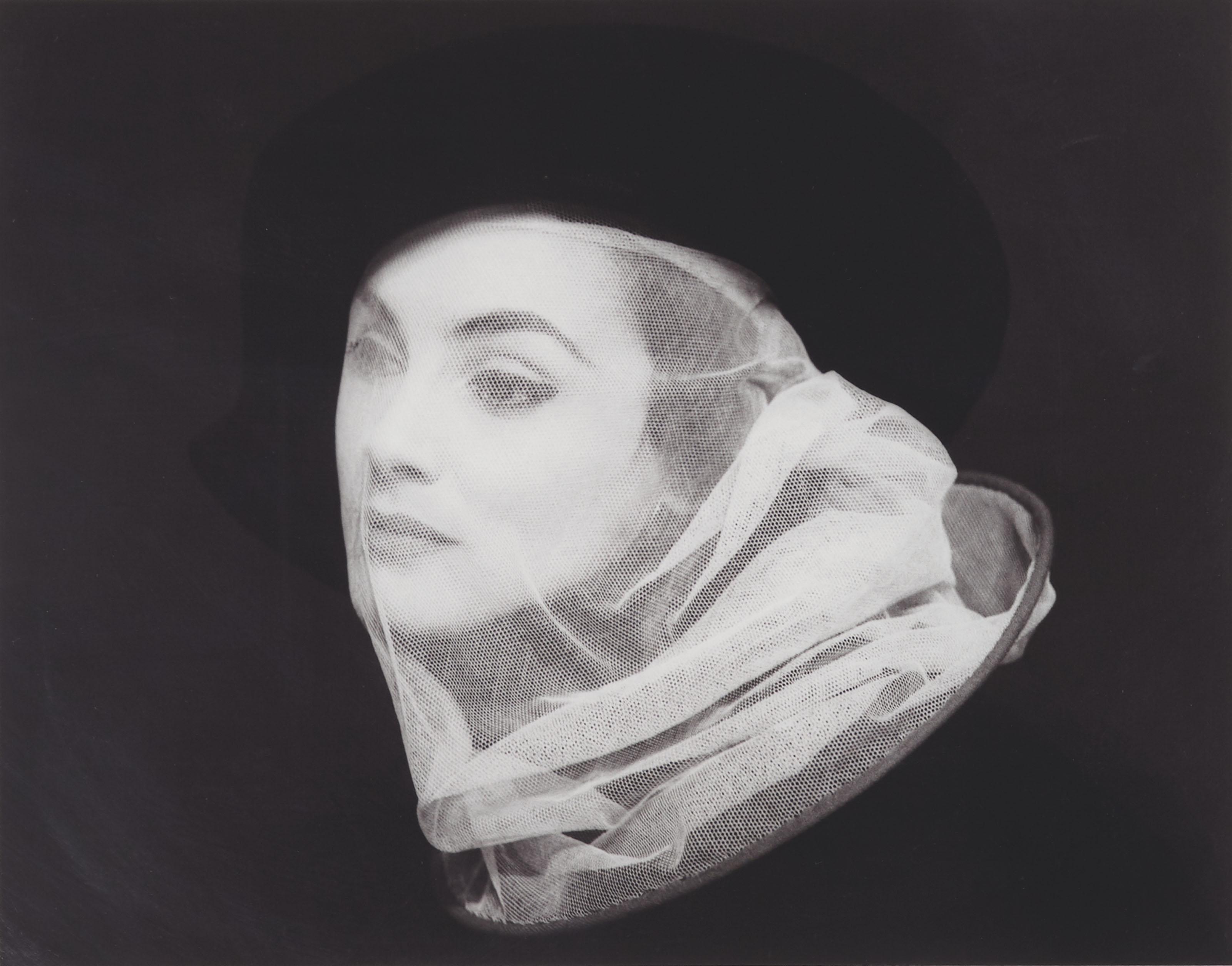Milton H. Greene - Nellie Nyad with Veil, 1952