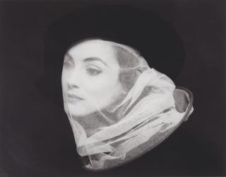 Milton H. Greene - Nellie Nyad with Veil, 1952