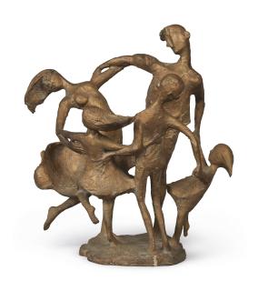 Milton Hebald - Family Of Five, Dancing