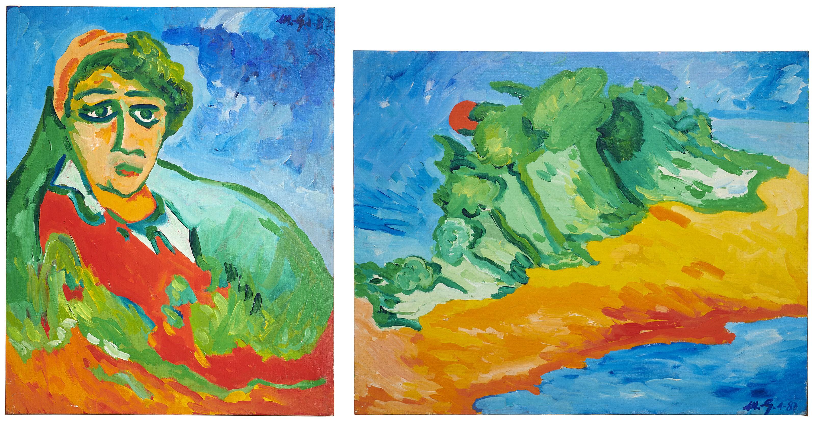 Mimmo Germanà - Lotto Di Due Opere: