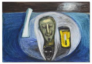 Mimmo Paladino - Blu (Mare del Nord)