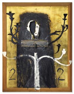 Mimmo Paladino - Candelabro con 22